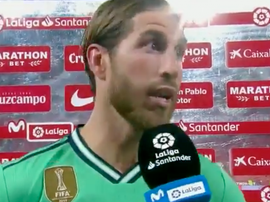 Ramos a évoqué la volonté des siens. Capture/Movistar