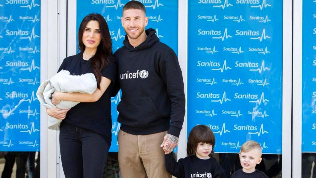 Ramos Welcomes His Third Son With A Plea On Behalf Of Unicef