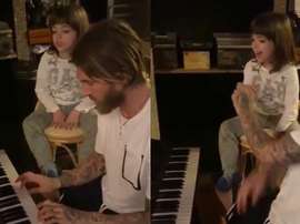 Sergio Ramos mostrou a sua evolução no piano. Instagram/SergioRamos
