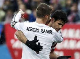 The love-hate relationship between Ramos and Costa. EFE