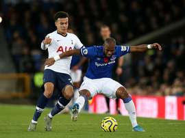 Everton e Tottenham empatam em jogo triste. Twitter/SpursOfficial