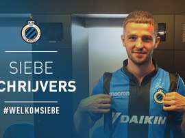 El delantero deja el Genk. Twitter/ClubBrugge