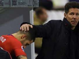 Simeone has hardly played Vitolo since he was subbed off v Real Madrid in September. EFE