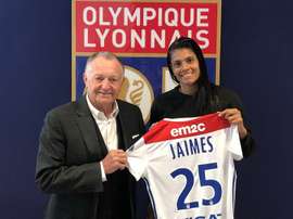Sole Jaimes est un exemple à suivre. Twitter/OlympiqueLyonnais