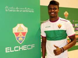 El delantero del filial del Elche es un fijo en los entrenamientos de la primera plantilla. ElcheCF