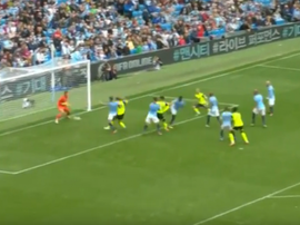Stankovic slotted home under Ederson at the end of the first half. NBC