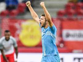 El lateral derecho macedonio se suma a las filas del Sporting de Lisboa. Twitter/Rijeka