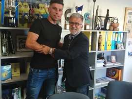 Stéphane Serbourdin, nuevo jugador de Las Palmas Atlético. UDLasPalmas