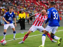 Stephen Ireland joined Championship side Bolton last week. AFP