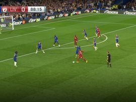 Sturridge scored his 50th career goal. Screenshot/NBC