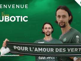 Subotic assina pelos franceses do Saint Etienne. Twiiter/saintetienne