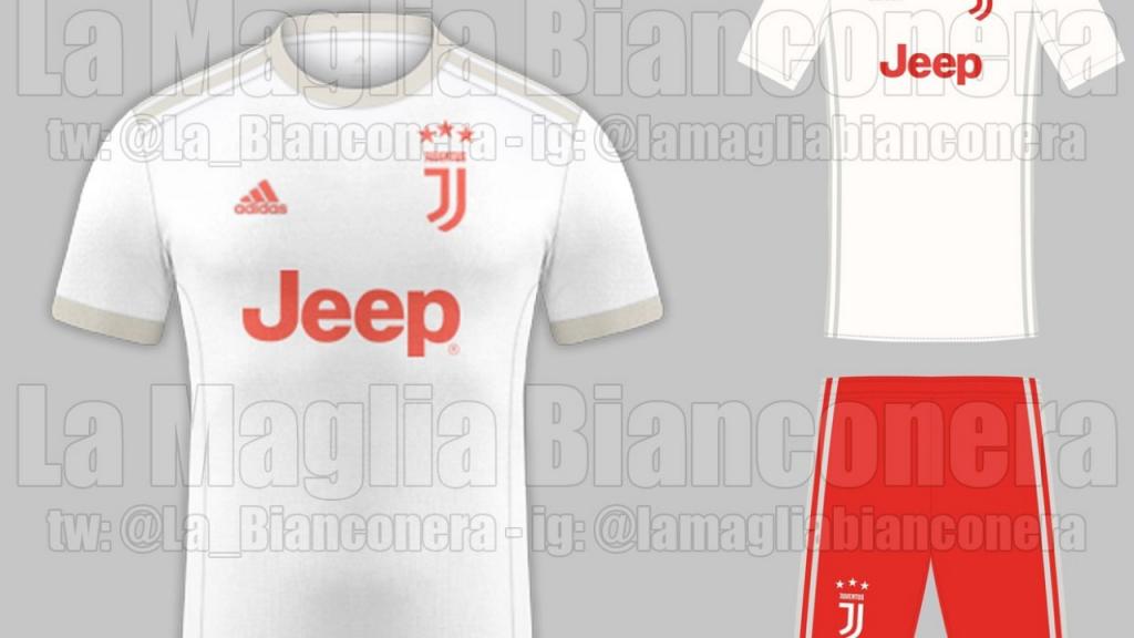 camiseta juventus blanca