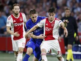 L'Ajax a pris une belle option. Twitter/AFCAjax