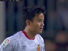 Retorno de Kubo ao Camp Nou teve vaias e caneta em Messi. Captura/LaLiga