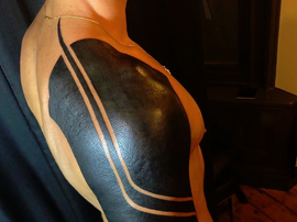 Joe Hart presumió de un tatuaje nada indiferente. Instagram/joehartofficial