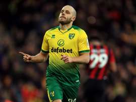 Pukki dio la victoria al Norwich. Twitter/NorwichCityFC