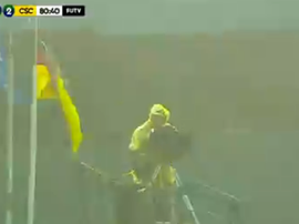 El Limón-Cartaginés pudo acabar. Captura/FUTV