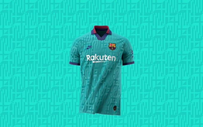 Le troisième maillot du Barça pour 2019-20 - BeSoccer