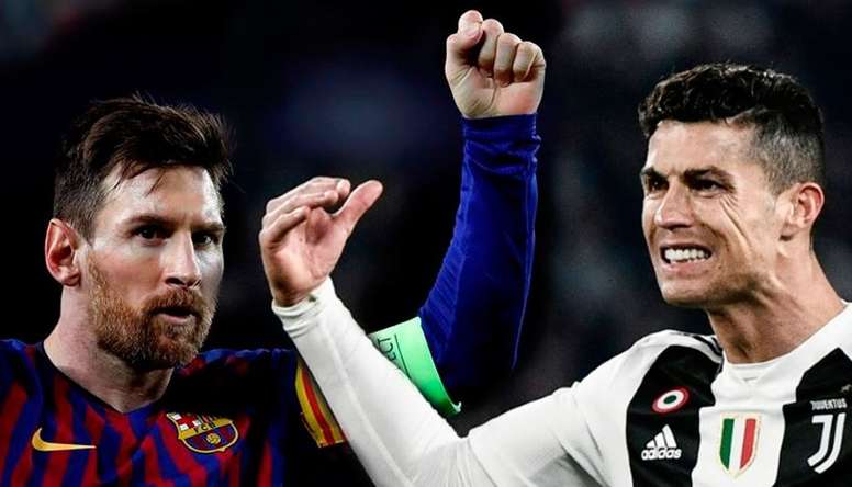cr7 with messi