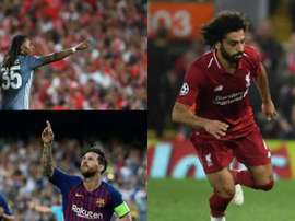 Barcelona, Bayern Munich and Liverpool have all won each of their opening six fixtures. EFE/AFP