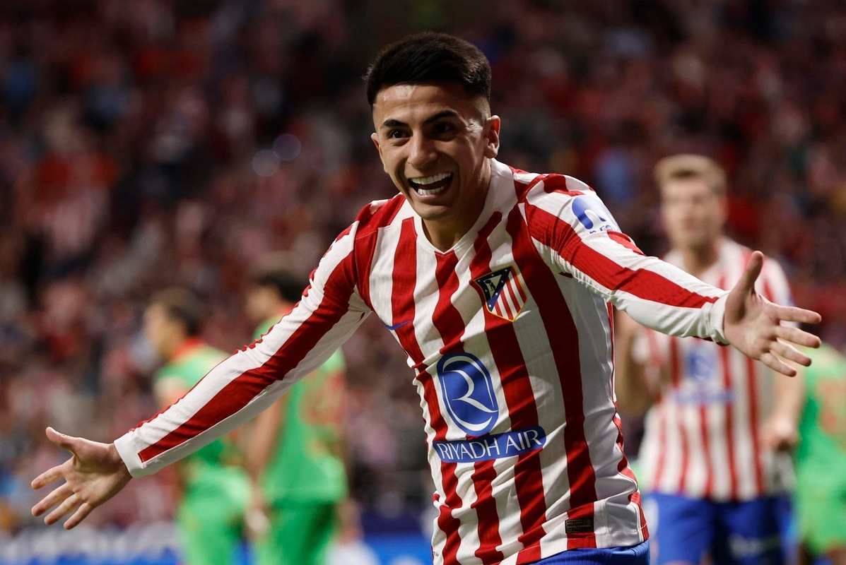 Almada riporta i colchoneros in zona Champions