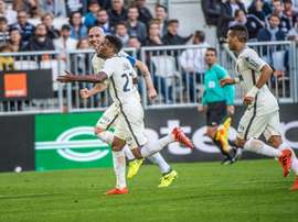 Uma das maiores figuras do jogo foi Thomas Lemar. Twitter/Monaco