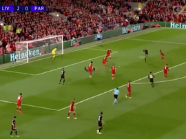 Meunier drilled home to give PSG hope. Screenshot