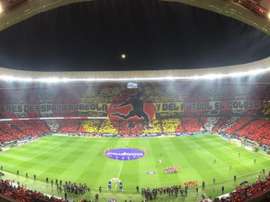 L'Atlético prépare un Wanda des grands soirs pour la Ligue des Champions. Twitter/TifoMakers82