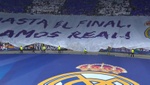 La afición del Real Madrid tira de lo clásico: repite tifo en París