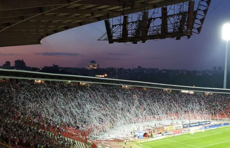 Red Star Belgrade Fans Spark Controversy By Bringing Tank To Stadium Besoccer