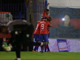 Tigre celebra la victoria ante Sarmiento. AFA