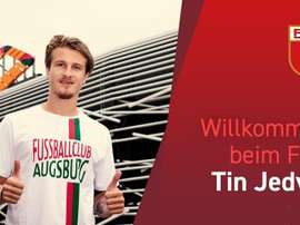 Tin Jedvaj prêté à Augsbourg. Twitter/FCAugsburg