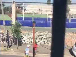 Tiroteo entre la barrabrava de Almirante Brown. Captura