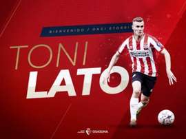 Toni Lato prêté au Osasuna. Osasuna