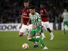 Sanabria est sous contrat avec le Betis jusqu'en 2021. Twitter/RealBetis