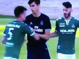 Toño Vázquez agresse un madrilène. Capture