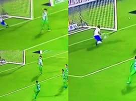 Le triple arrêt de Fariñez. Capture/RCN