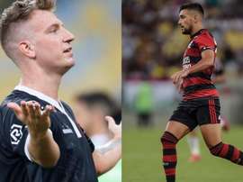 Prováveis escalações de Vasco e Flamengo. Twitter