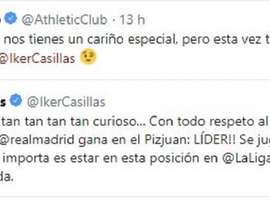 L'Athletic Bilbao reprend Casillas après son oubli ! Twitter/AthleticClub