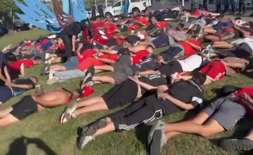 'Bebote' Álvarez y más de 200 ultras de Independiente, detenidos