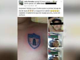 E vocês, tatuariam a seus filhos com o escudo do time favorito? 90min