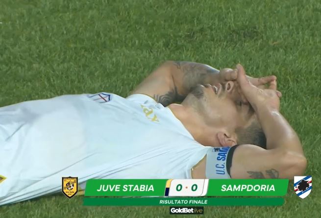La Sampdoria desciende por primera vez a la Serie C
