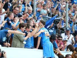 El Hoffenheim vuelve a hacer historia. TSGHoffenheim