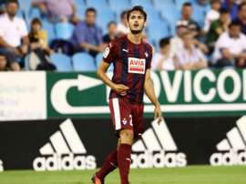 Unai Elgezabal se ha convertido en el nuevo refuerzo del Numancia. EFE/EPA