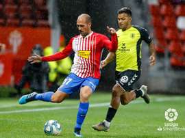 El Sporting jugó con uno menos durante media hora. LaLiga