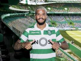 Valentin Rosier com a camisa do Sporting CP. Twitter @Sporting_CP