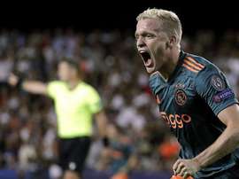 Van de Beek toujours dans l'orbite d'United. EFE