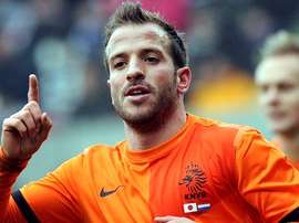 Rafael van der Vaart jugó, además de medio millar de partidos con clubes, 109 con Holanda. AFP