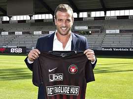 El futbolista se despidió del que ya es su ex equipo. Midtjylland