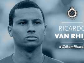Van Rhijn, nuevo jugador del Brujas. ClubBrugge